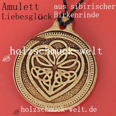 amulett liebesglueck, ethno-schmuck, talisman, unikat, kraftschmuck,kunsthandwerk